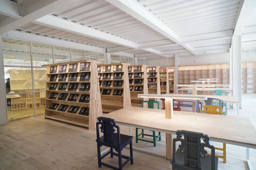 融入余杭设计图书馆的概念商店装修鉴赏