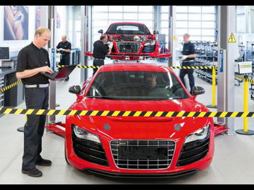 奥迪(Audi)工厂内部装修设计及设备曝光