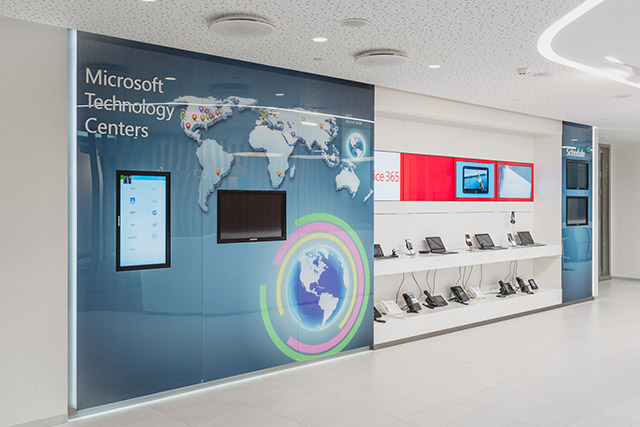 微软技术中心展厅设计